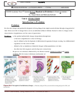 Grade 12 Biology handout on evolution.pdf